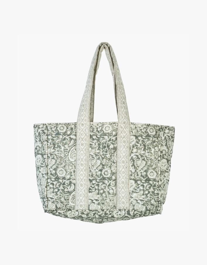 Liten tote bag olivengrønn - 30x40 cm olivengrønn - 1