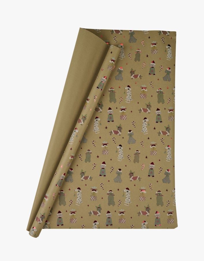 Gavepapir natur - 70x300 cm natur - 1