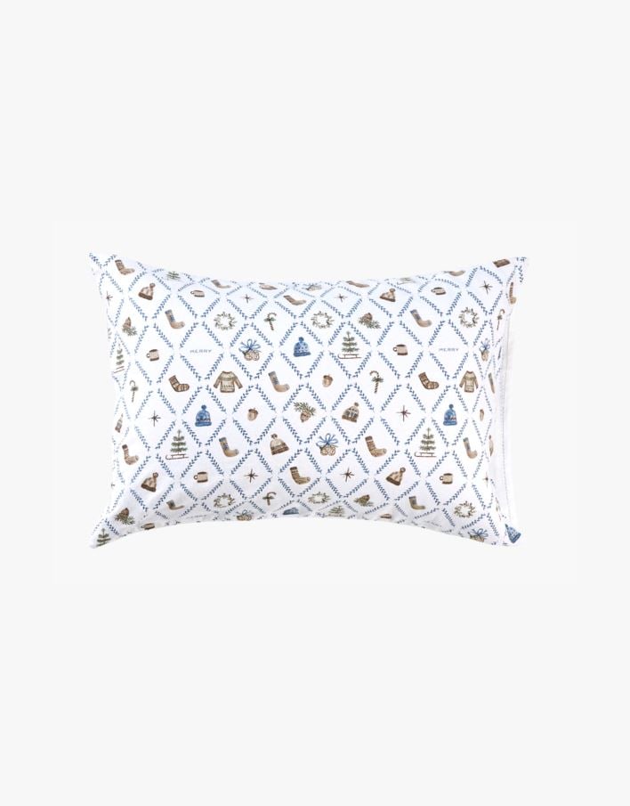 Flanell putevar multi blå - 70x100 cm multi blå - 1