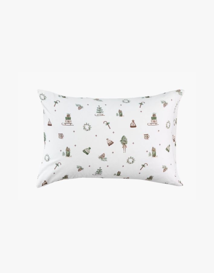 Flanell putevar multi grønn - 50x70 cm multi grønn - 1