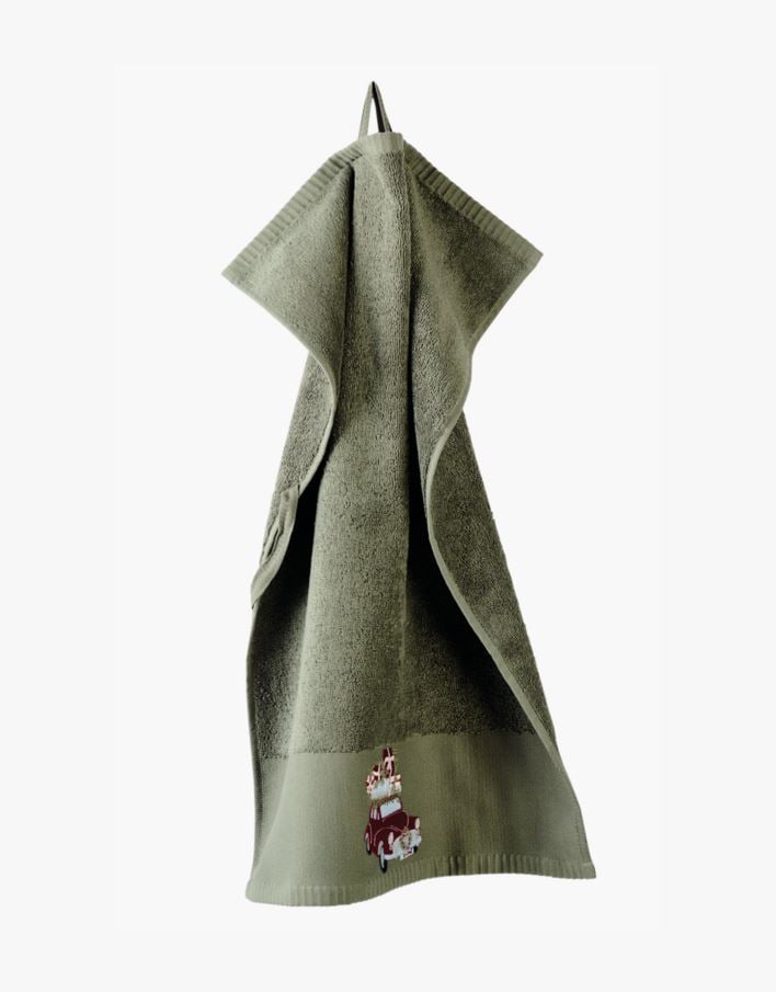 Gjestehåndkle olivengrønn - 40x60 cm olivengrønn - 1