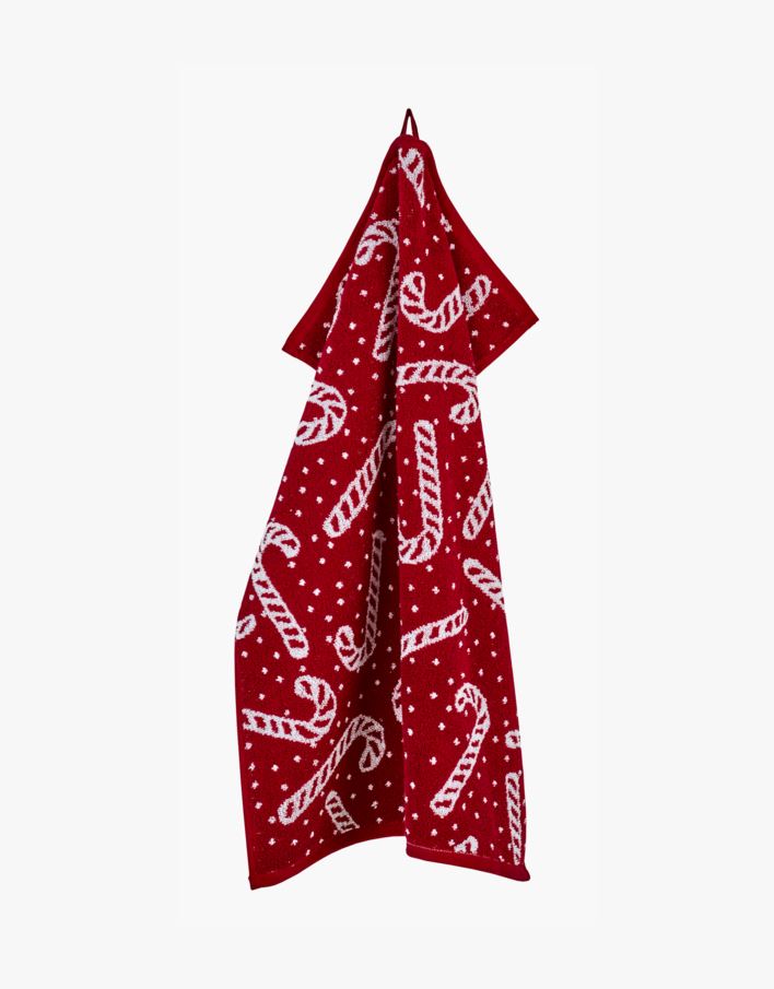 Håndkle multi rød - 50x70 cm multi rød - 1