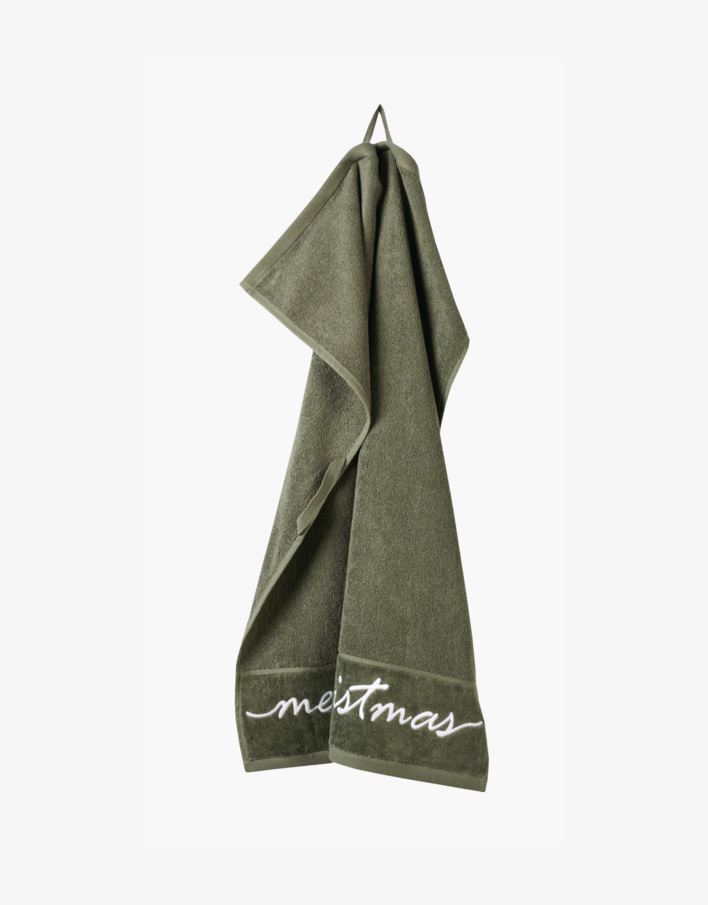Håndkle olivengrønn - 50x70 cm olivengrønn - 1