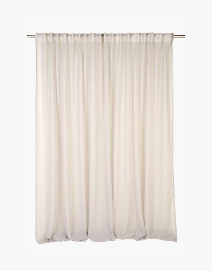 Ekstra bred gardin lys grå - 270x240 cm lys grå - 1