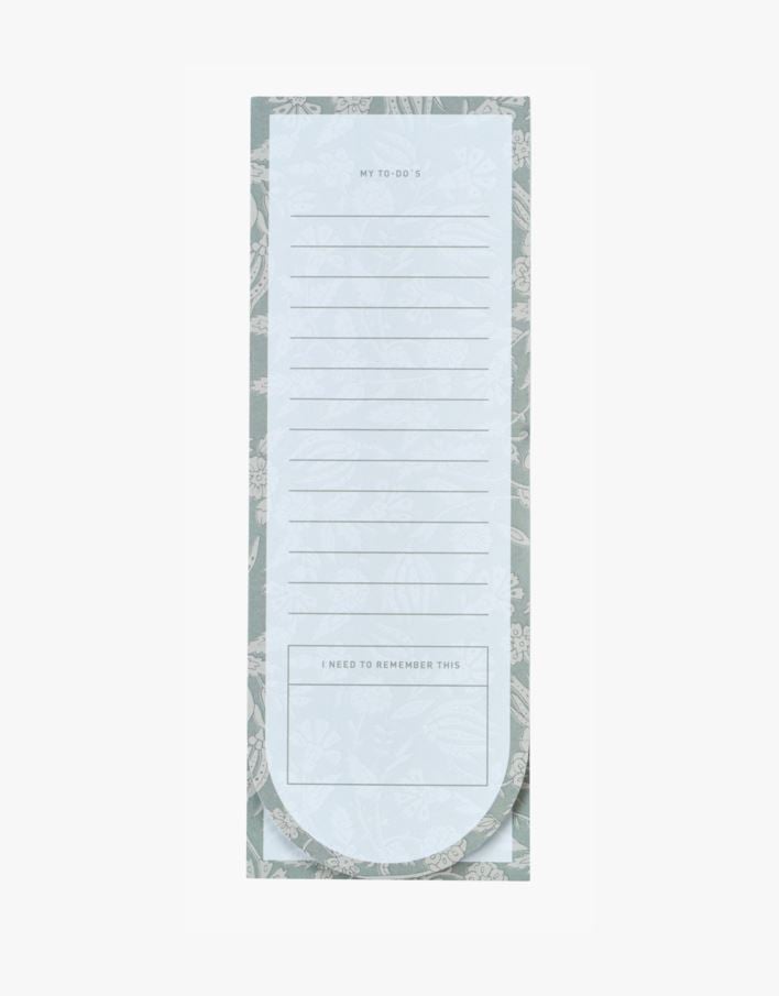 Notatblokk grønn - 7,5x21x0,8 cm grønn - 1