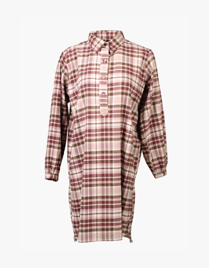 Nattskjorte multi rosa - L/XL multi rosa - 1