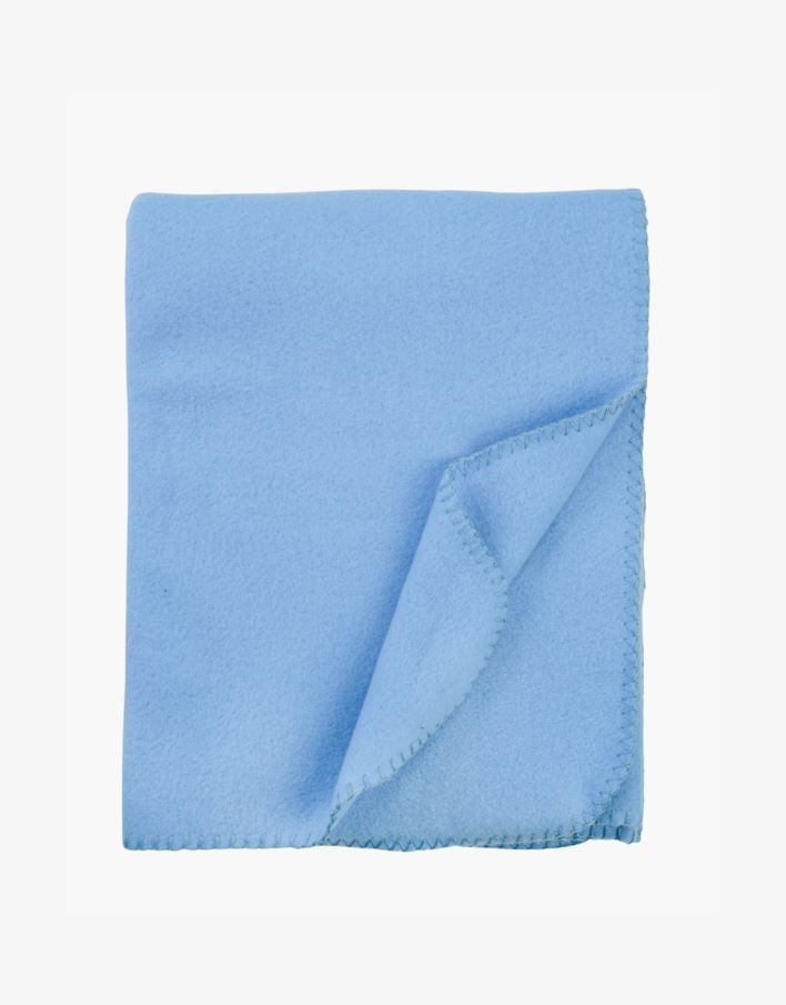 Fleecepledd himmelblå - 130x170 cm himmelblå - 1