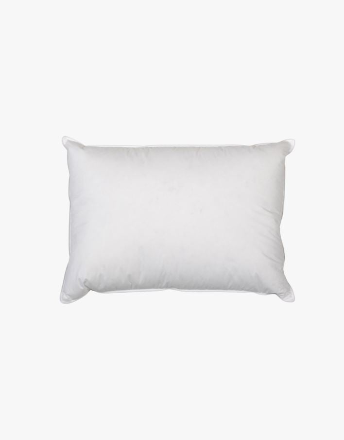 Høy dun- og fjærpute hvit - 50x70 cm hvit - 1