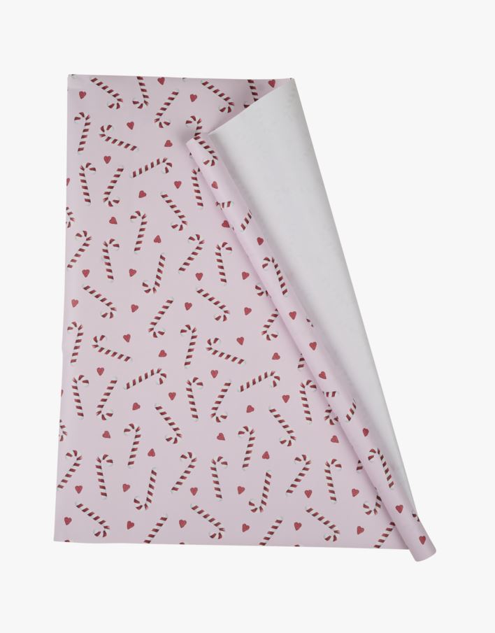 Gavepapir rosa - 70cm x 3m rosa - 1