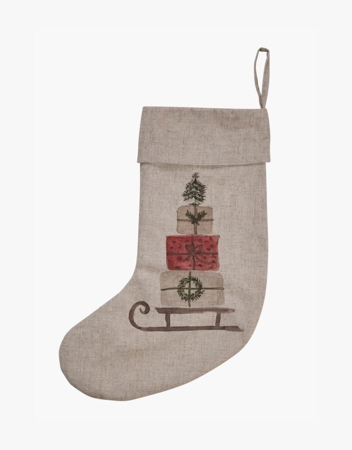 Julestrømpe multi - 35x50 cm multi - 1