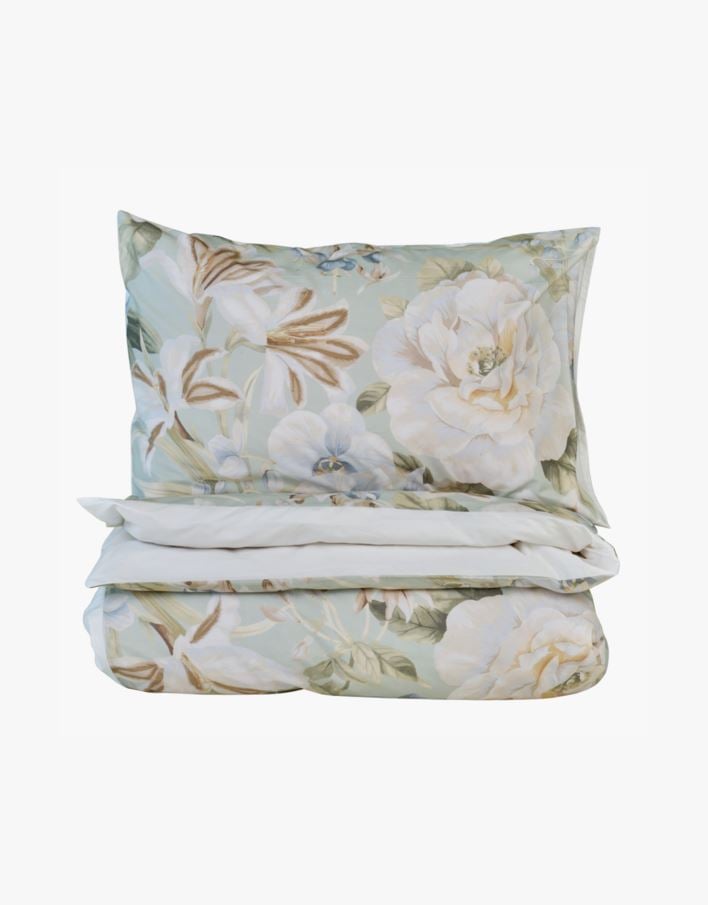 Percale sengesett multi grønn - 140x220 cm multi grønn - 1