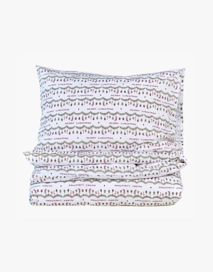 Bomull sengesett multi - 140x200+50x70 cm multi - 1