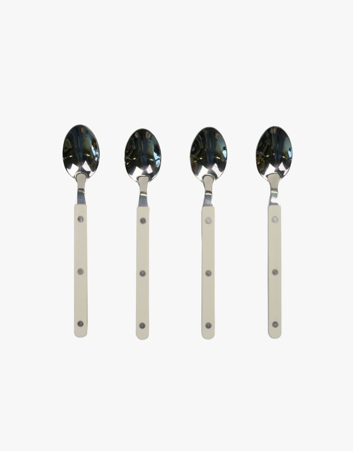 Teskjeer hvit - 4 stk hvit - 1