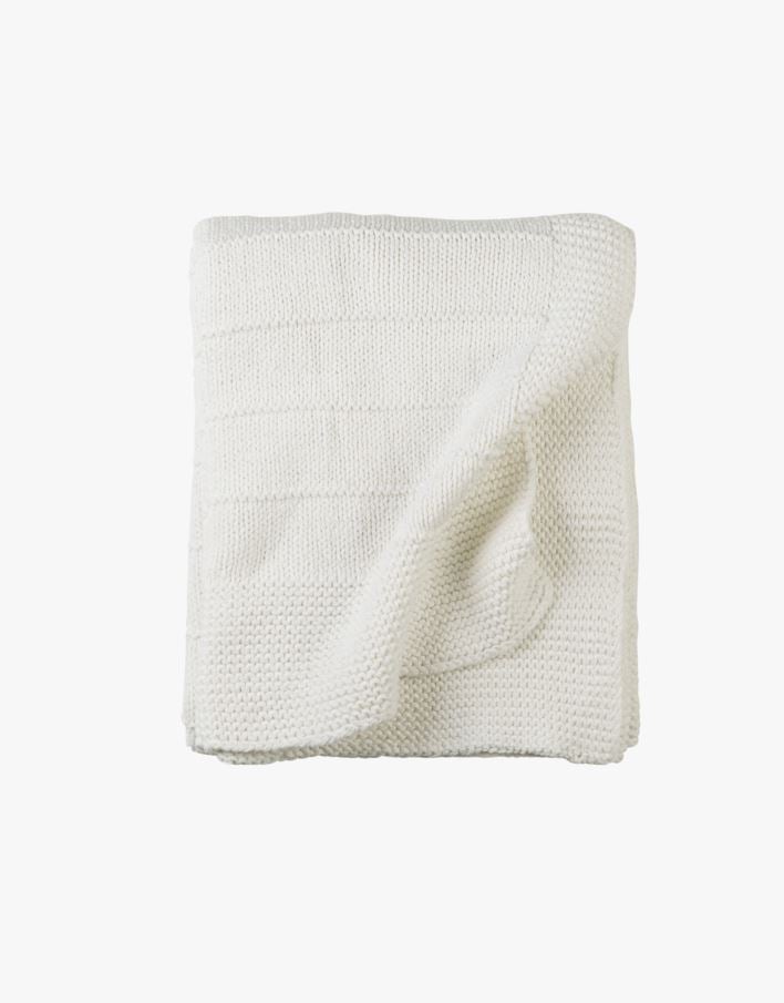 Pledd hvit - 130x170 cm hvit - 1