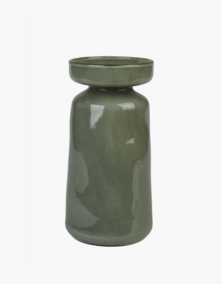 Vase skogsgrønn - 19,5 cm ø10 skogsgrønn - 1