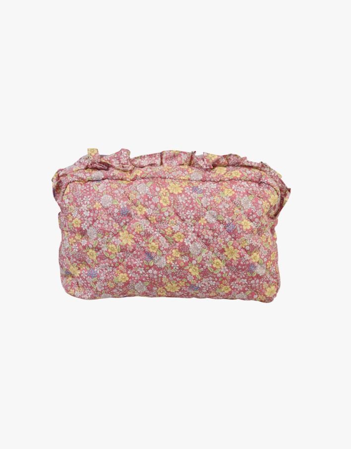 Stor toalettmappe multi rosa - 22x30 cm multi rosa - 1