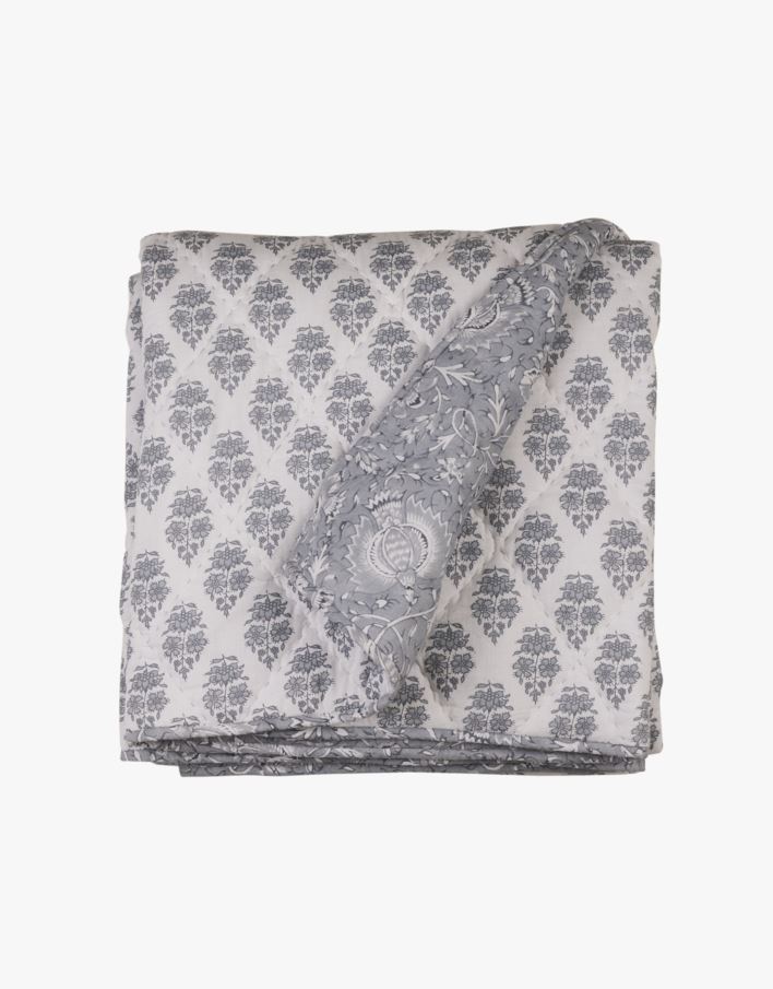 Sengeteppe lys blå - 150x240 cm lys blå - 1