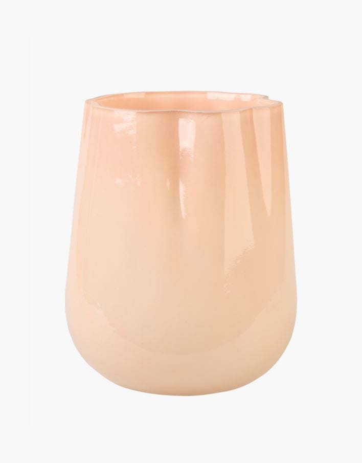 Vase lys korall - 16x16x20 cm lys korall - 1