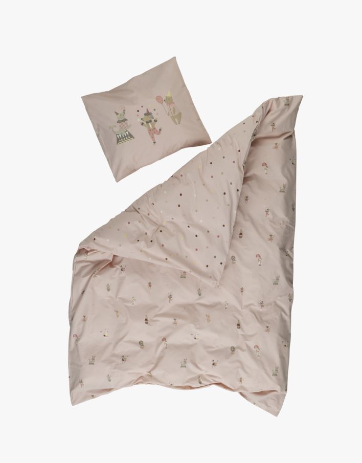 Sengetøy rosa - 100x140 40x60cm rosa - 1