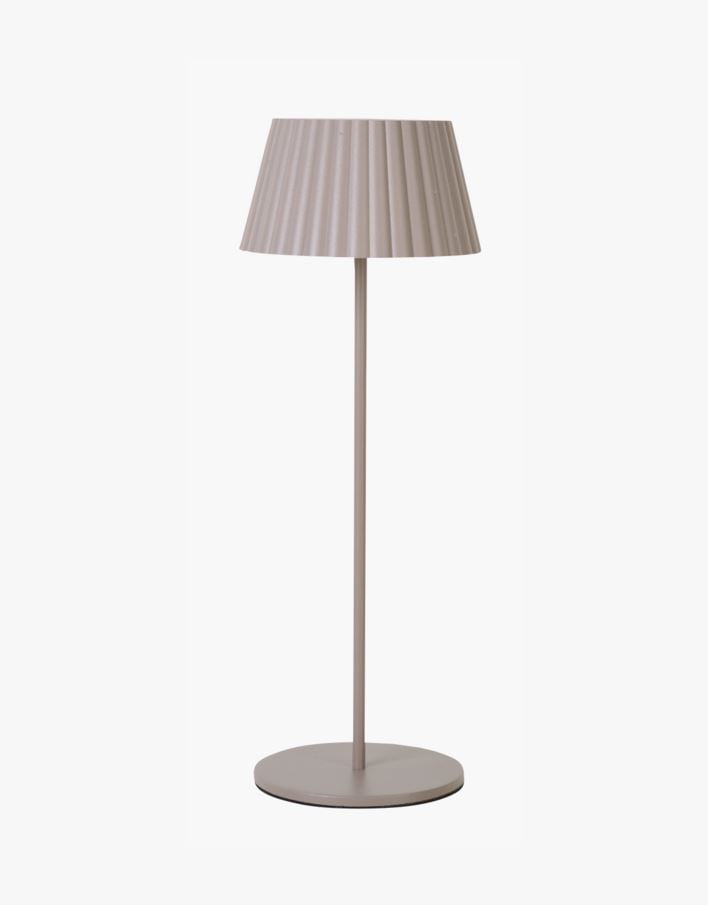 Led lampe taupe - 37,5 cm ø13,5 taupe - 1