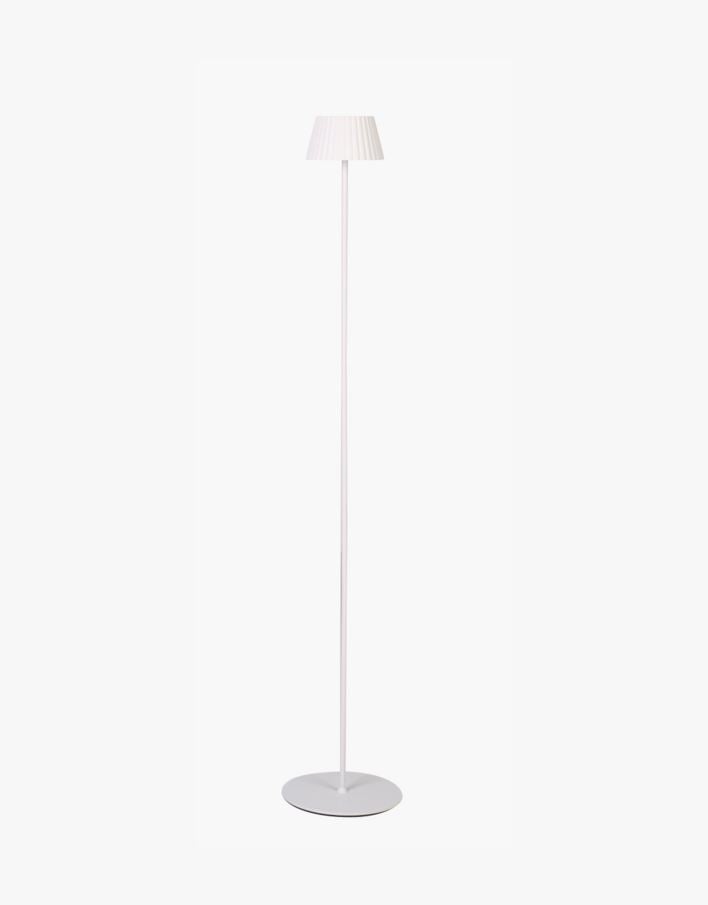 Led gulvlampe hvit - 122 cm ø13,5 hvit - 1