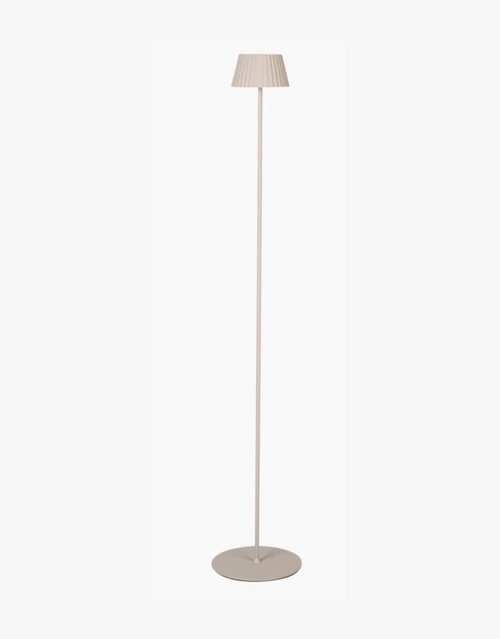 Led gulvlampe beige - 122 cm ø13,5 beige - 1