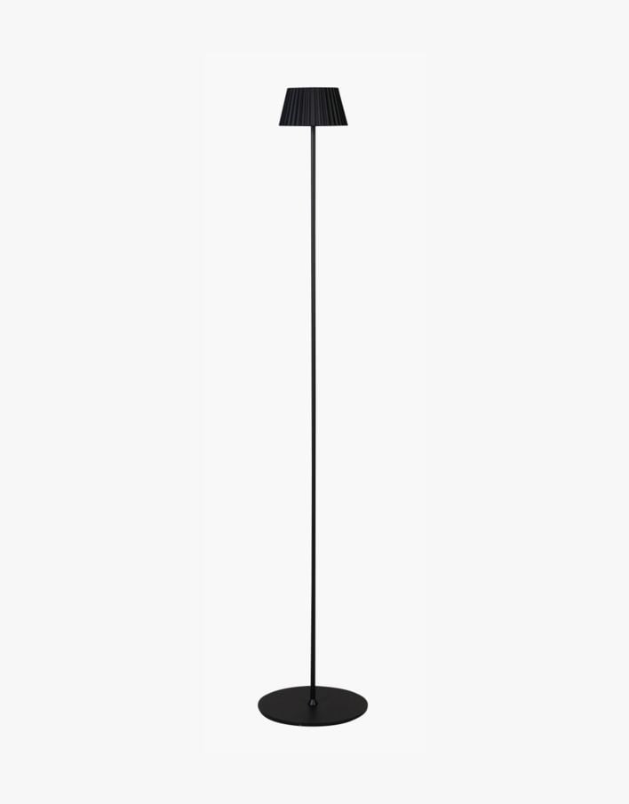 Led gulvlampe svart - 122 cm ø13,5 svart - 1