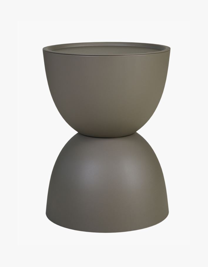 Hagebord taupe - h46 cm ø34 taupe - 1