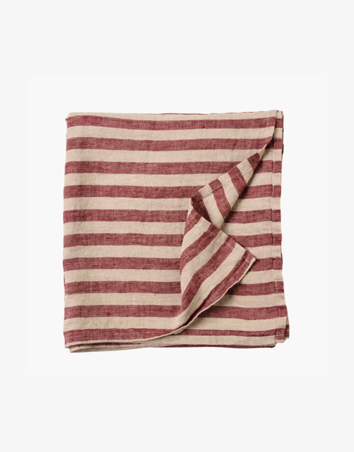 Linduk mørk rød - 140x250cm mørk rød - 1