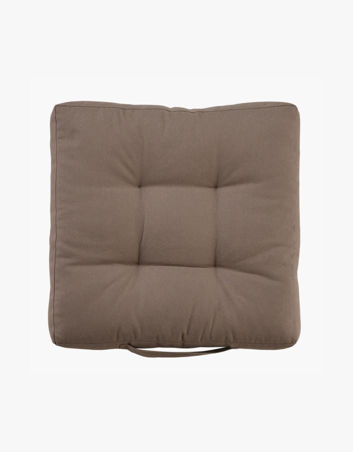 Sittepute taupe - 40x40x5 cm taupe - 1