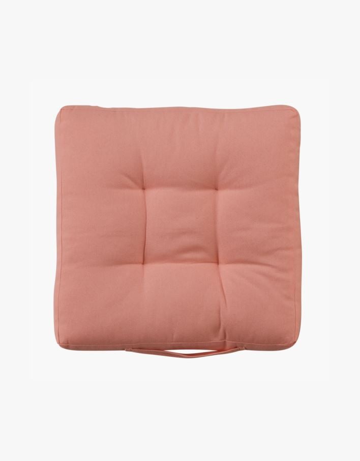 Sittepute lys korall - 40x40x5 cm lys korall - 1