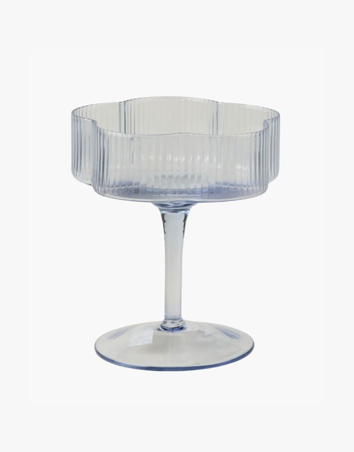 Cocktailglass blå - 170 ml blå - 1