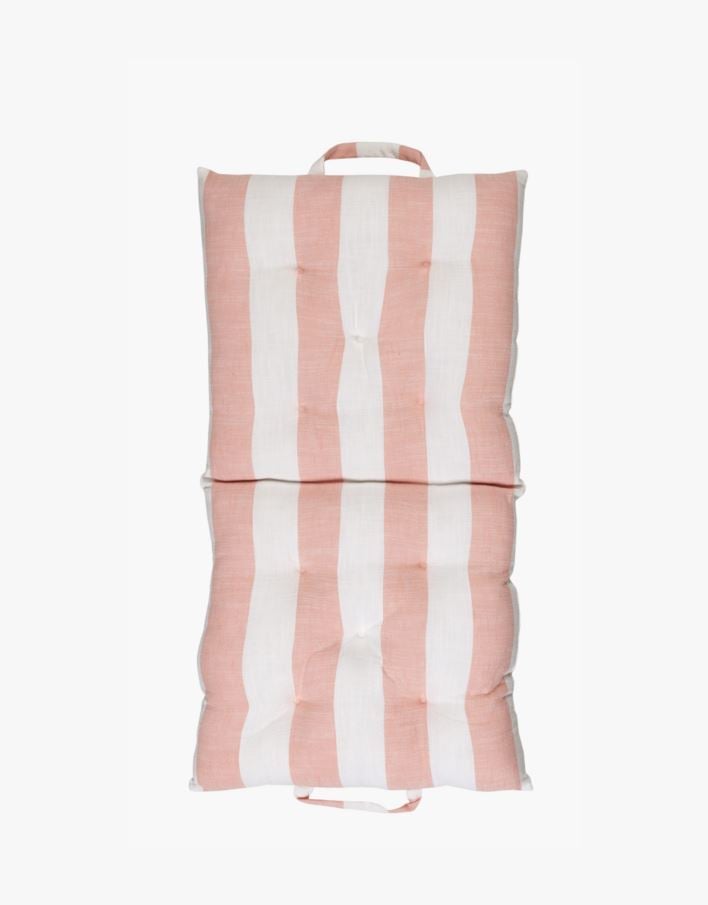 Foldbar sittepute korall - 50x100x7 cm korall - 1