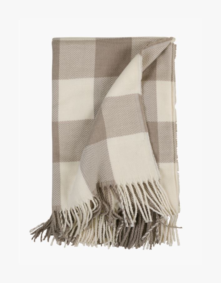 Pledd beige - 130x170 cm beige - 1