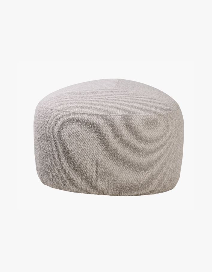 Puff multi beige - 65x65x38 cm multi beige - 1