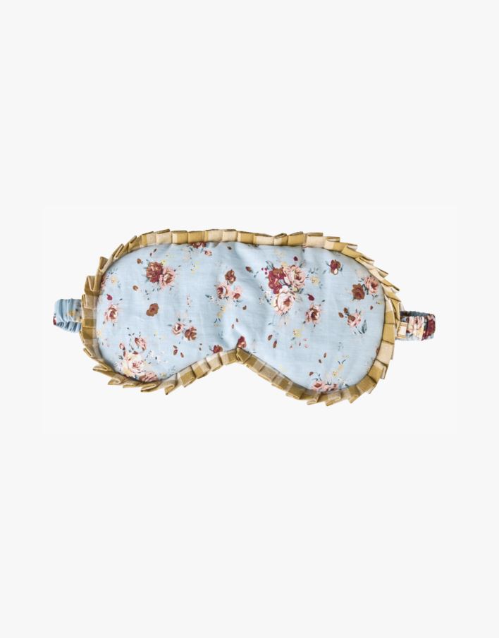 Sovemaske himmelblå - 9x20 cm himmelblå - 1