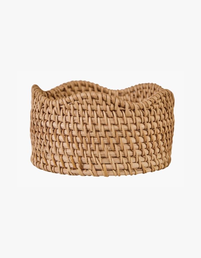 Flaskekurv natur - ø12 h7 cm natur - 1