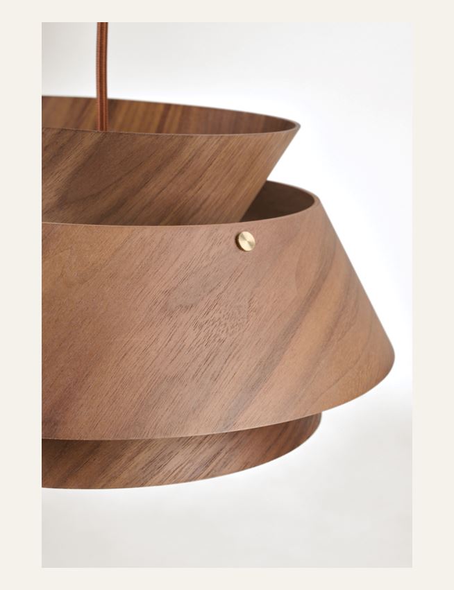Taklampe brun - 4