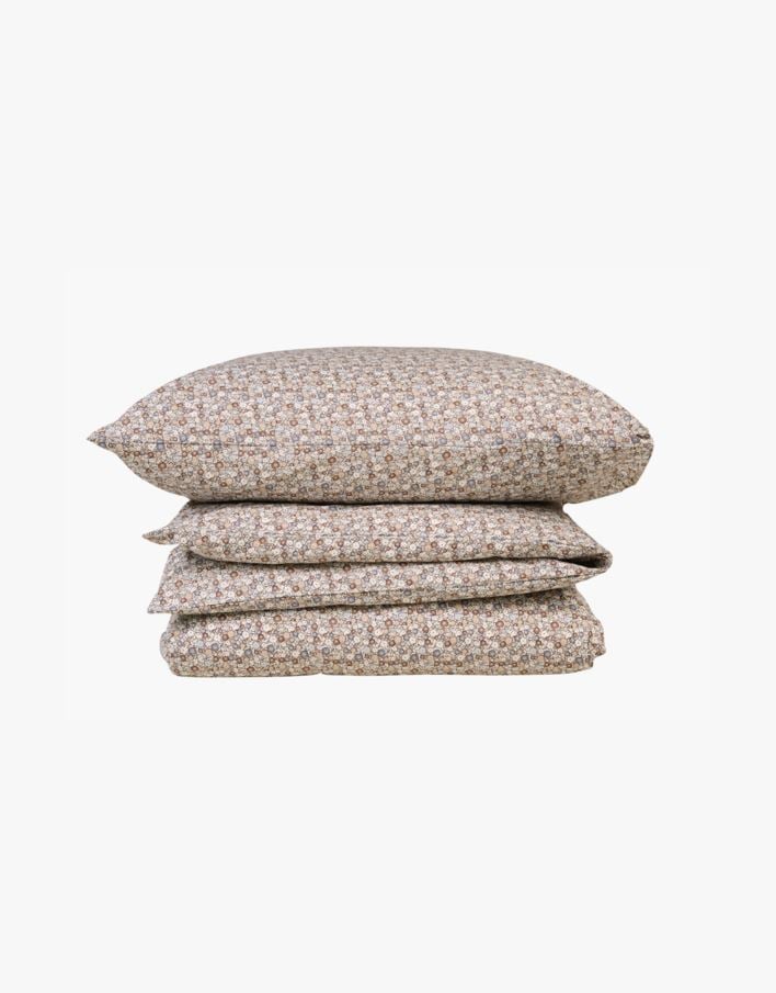 Bomull sengesett multi blå - 140x200 cm multi blå - 1