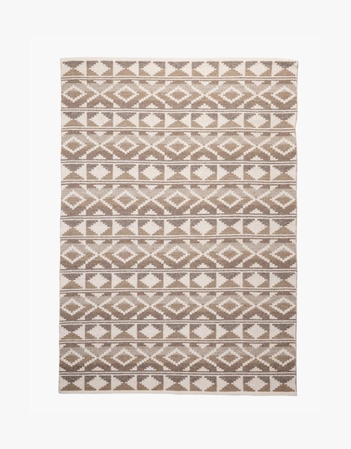 Teppe multi brun - 160x230 cm multi brun - 1