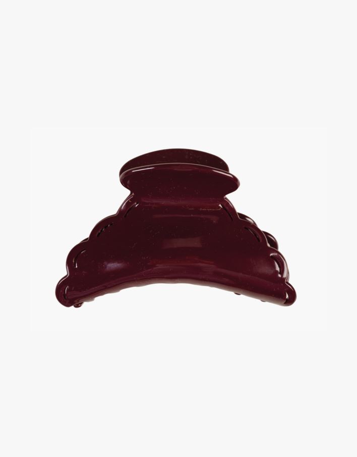 Hårklype burgunder - 11x5x5,5 cm burgunder - 1