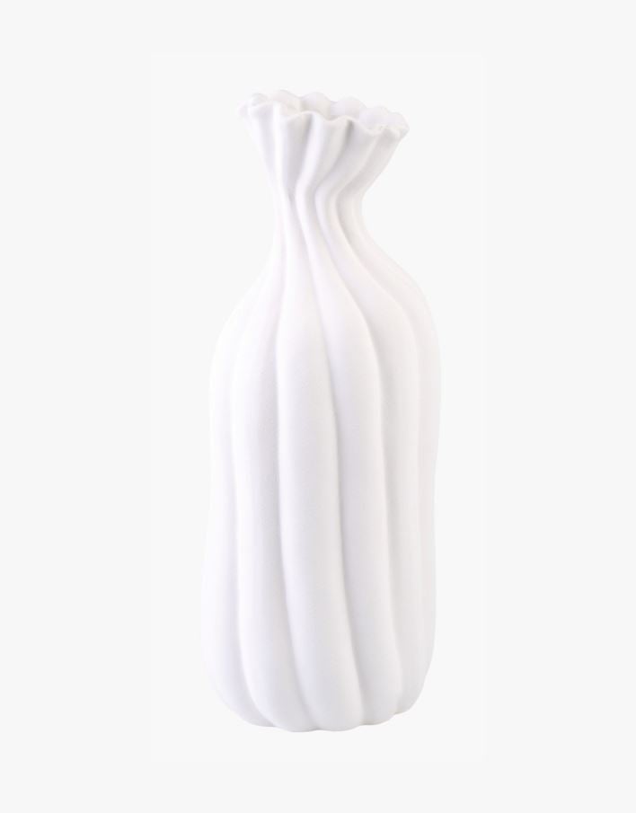 Vase hvit - 15x15x39,5 cm hvit - 1