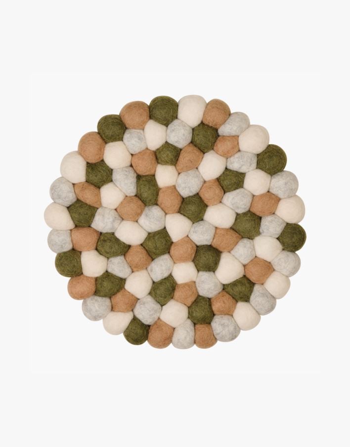 Gryteunderlag grønn - ø22 cm grønn - 1