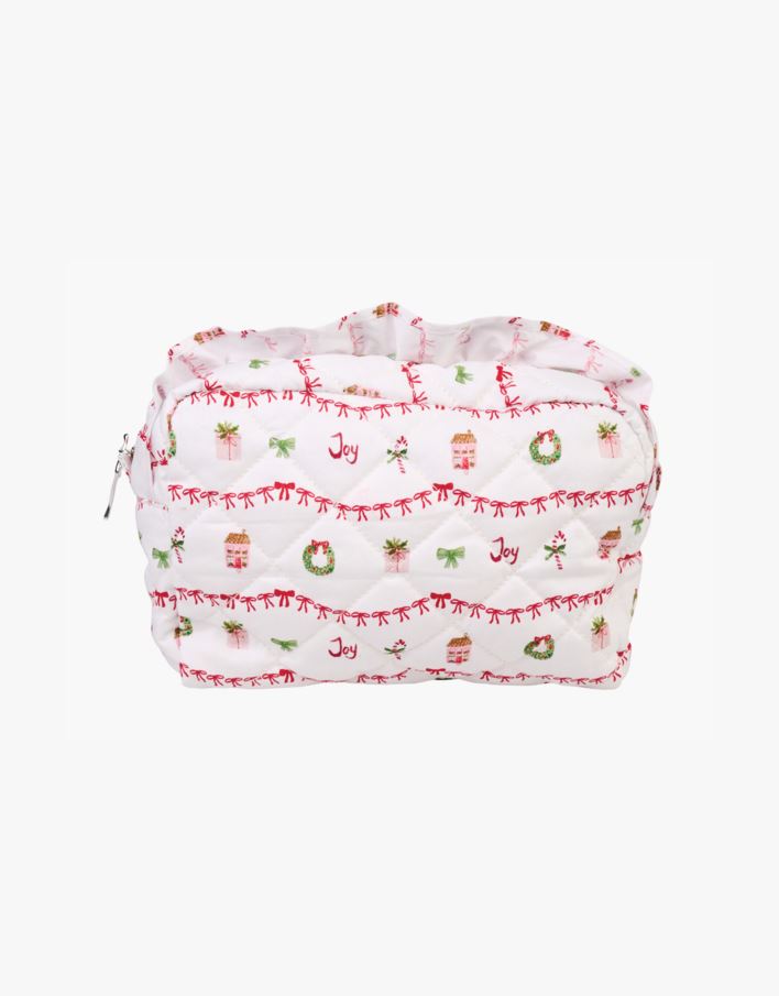 Medium toalettmappe multi rød - 14x20 cm multi rød - 1