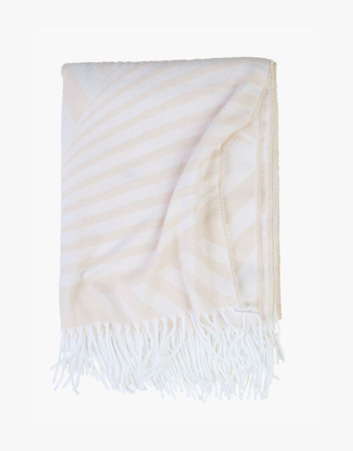 Pledd beige - 130x170 cm beige - 1