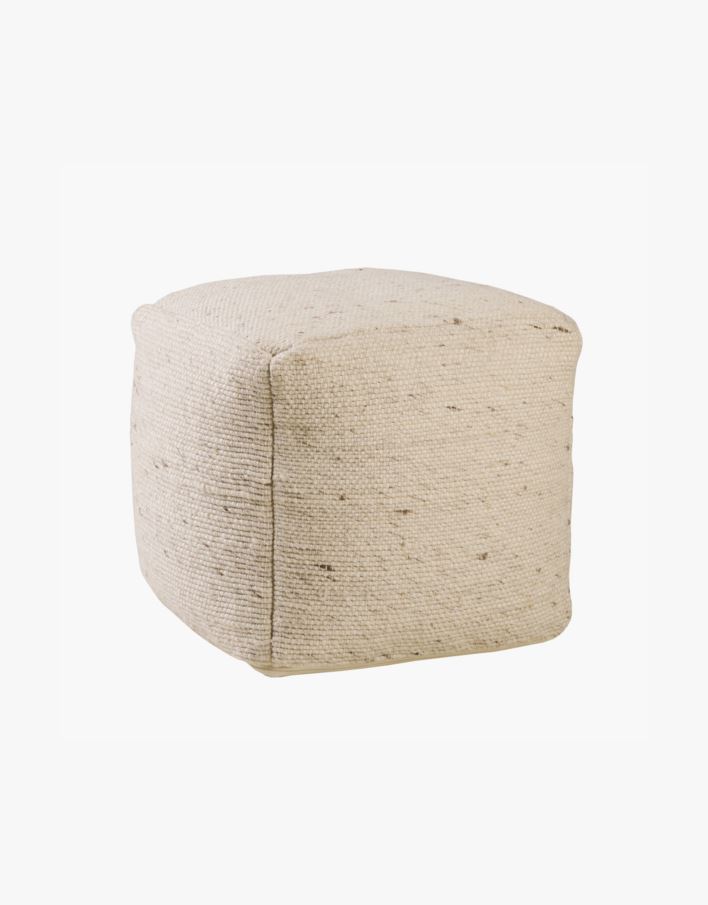 Puff beige - 40x40x40 cm beige - 1