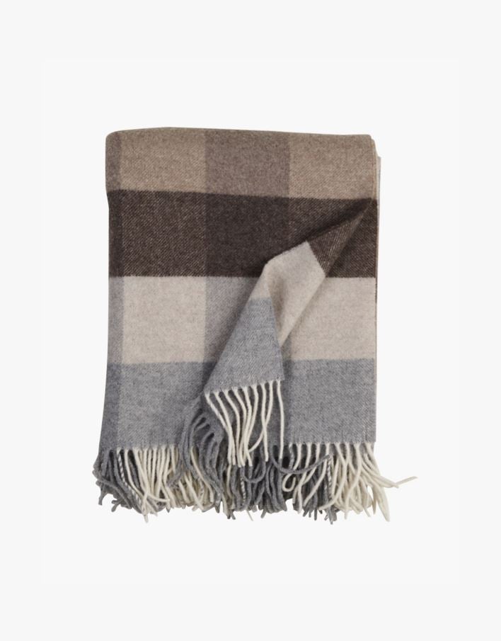 Ullpledd multi beige - 130x170 cm multi beige - 1