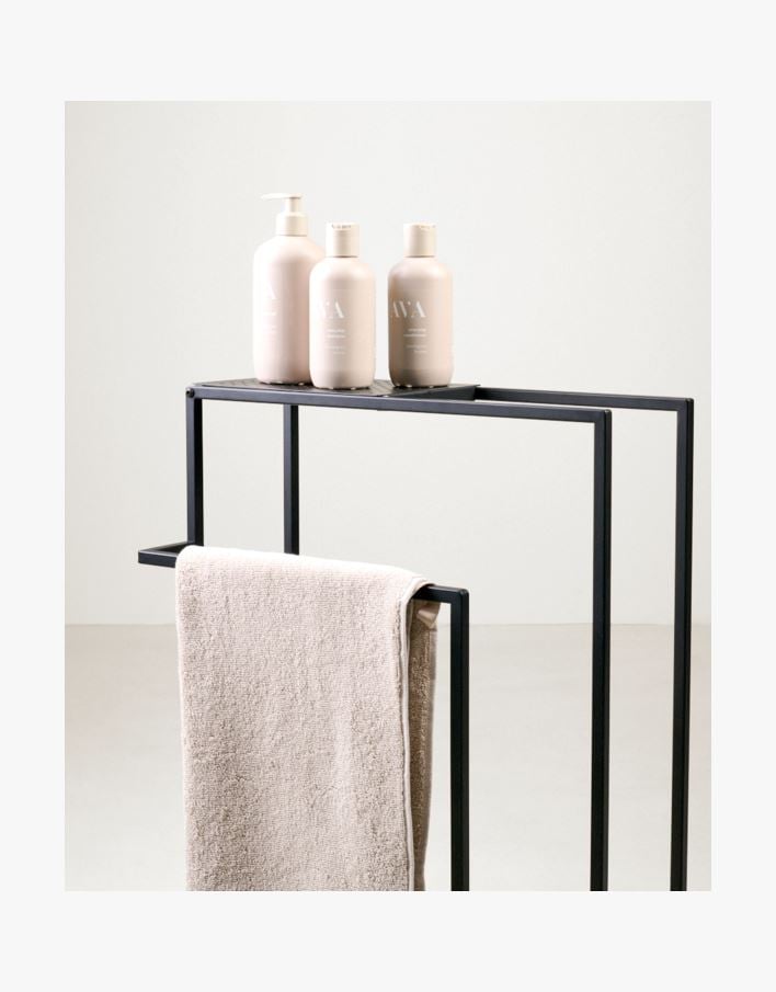 Håndkleholder svart - 45x75x23 cm svart - 1