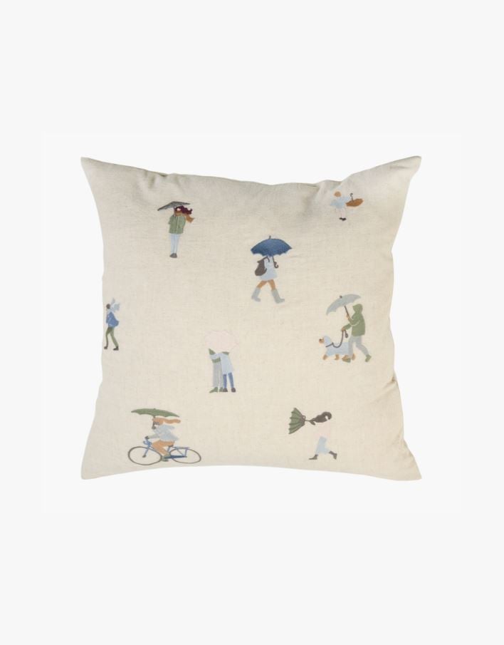 Pynteputetrekk multi blå - 50x50 cm multi blå - 1