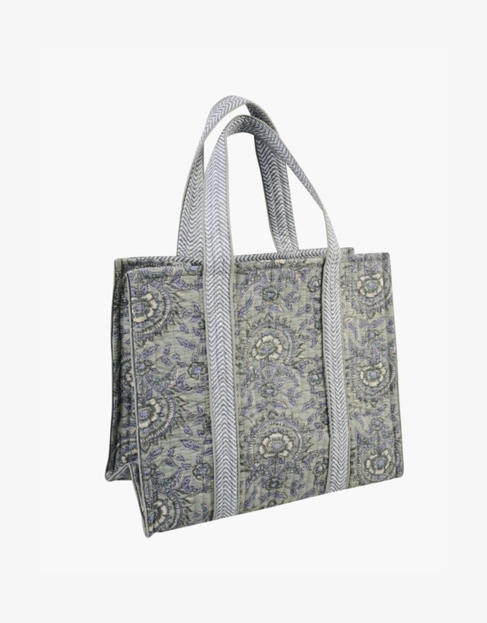 Totebag olivengrønn - one size olivengrønn - 1